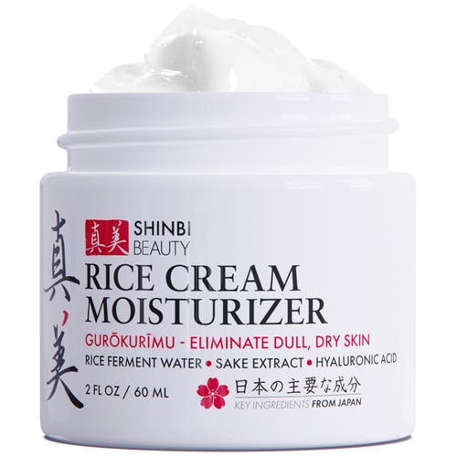 Shinbi Beauty Rice Cream Moisturizer In Clear