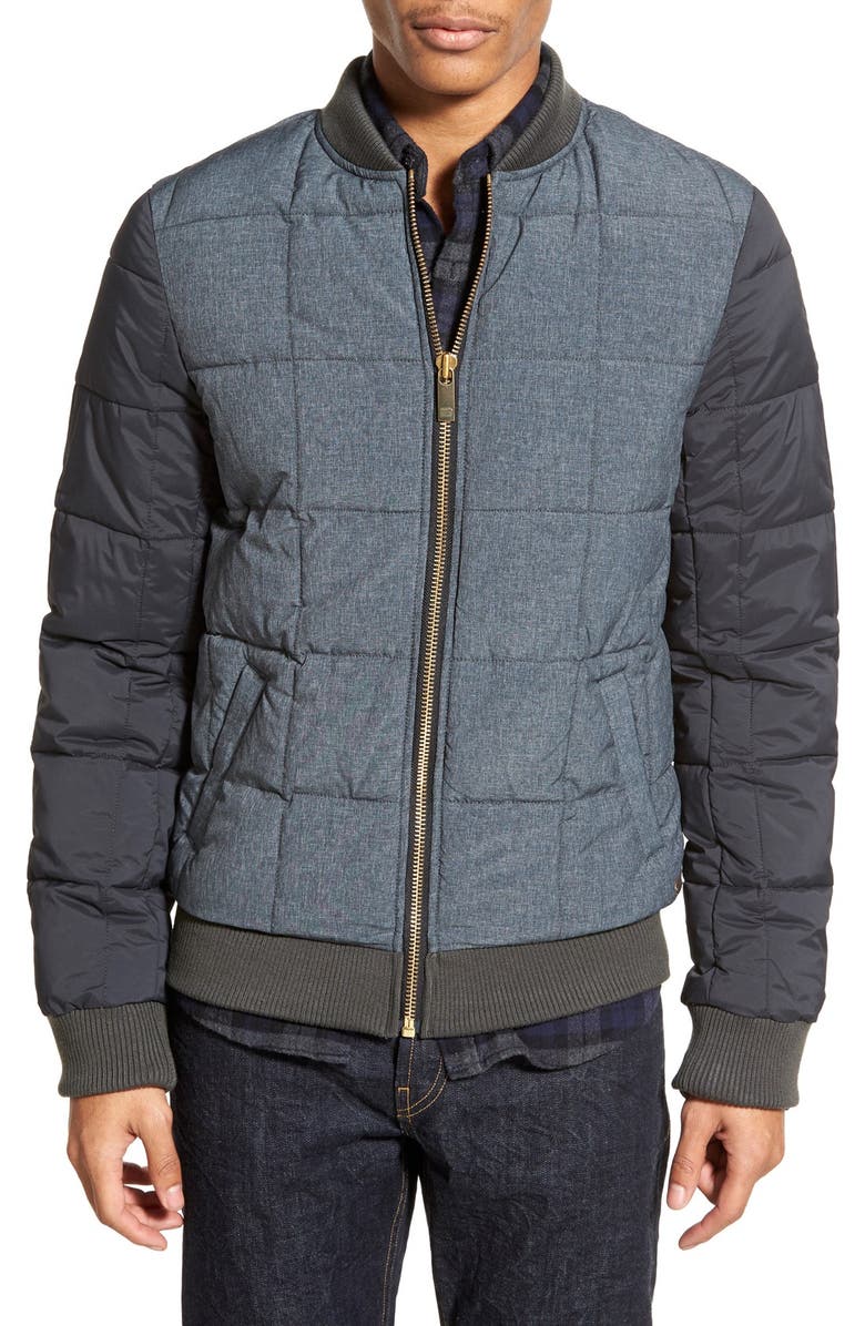 Scotch & Soda Extra Trim Quilted Bomber Jacket | Nordstrom