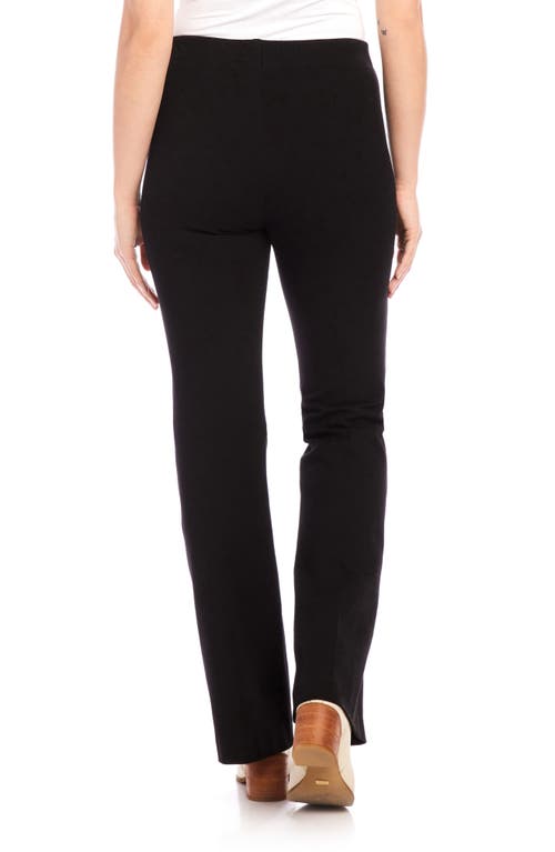 Karen Kane Stretch Twill Bootcut Pants In Black