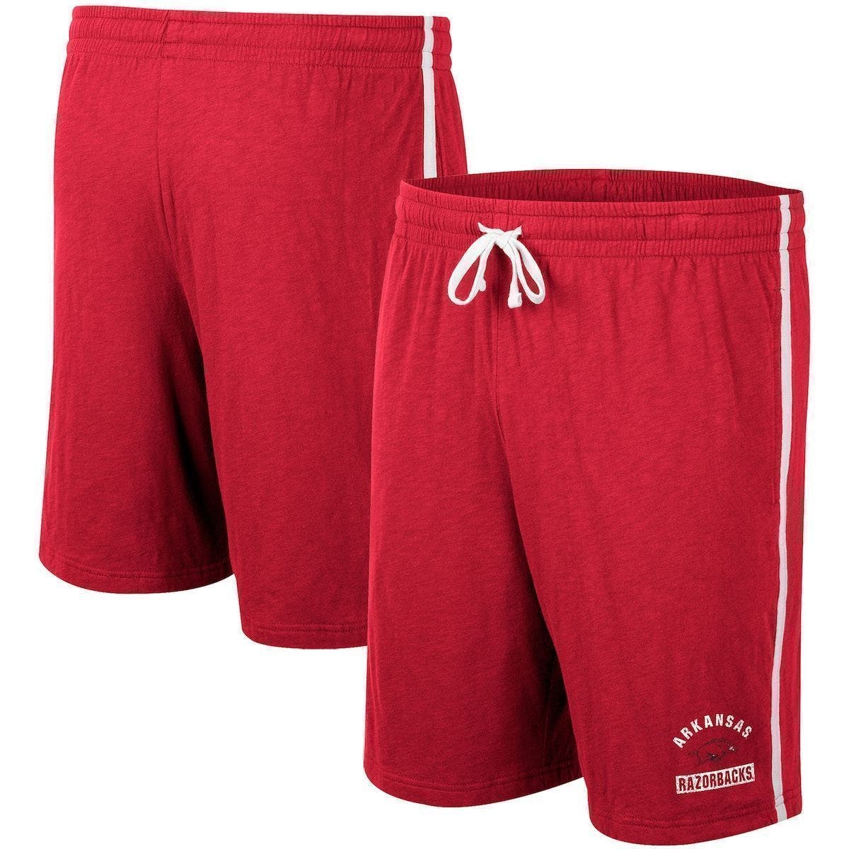 COLOSSEUM Men's Colosseum Cardinal Arkansas Razorbacks Thunder Slub ...