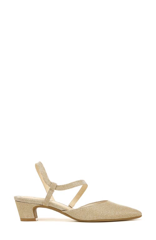 Lifestride Minimalist Slingback Pumps In Platino