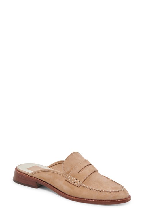 Shop Dolce Vita Havan Loafer Mule In Camel Suede