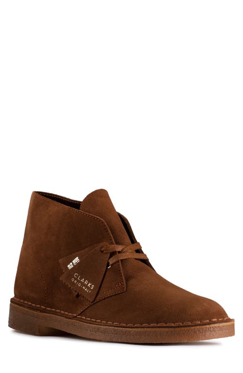 Clarks(r) Desert Boot in Cola Suede