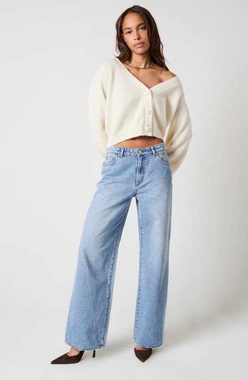 Shop Rolla's Kate Distressed Nonstretch Baggy Jeans In Blue