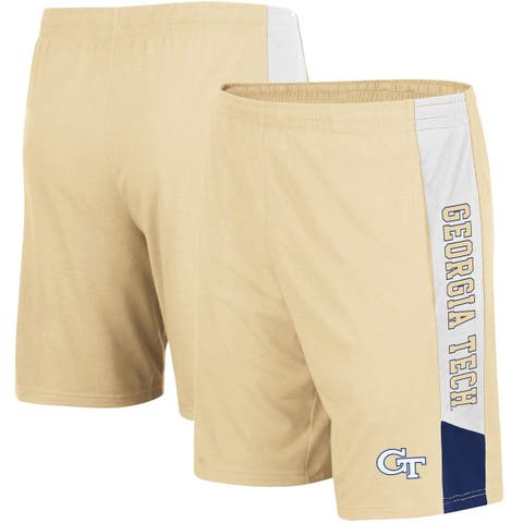 Men's adidas #21 White Georgia Tech Yellow Jackets Button-Up