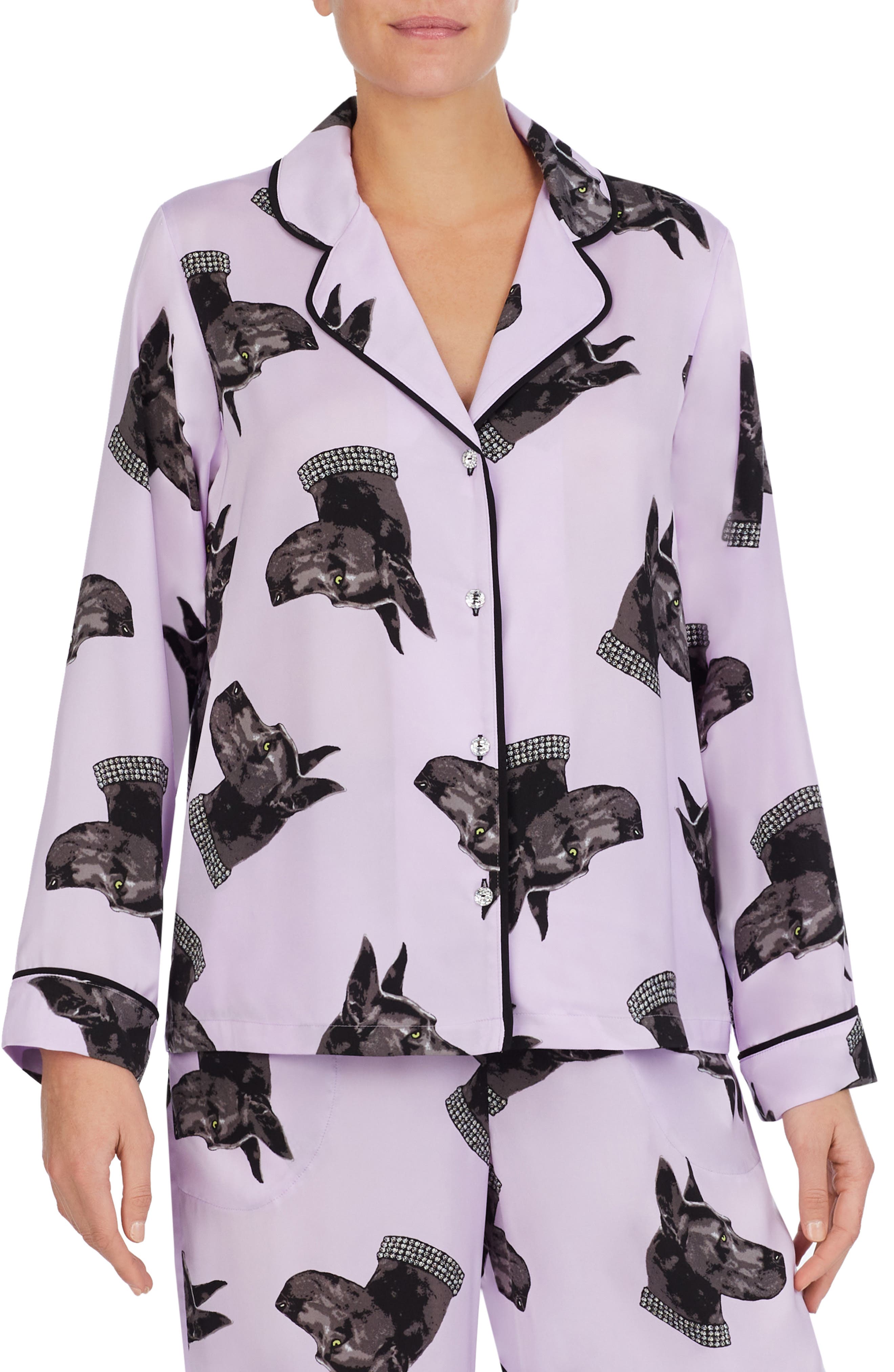 Shady Lady Long Sleeve Pajama Top | Nordstromrack