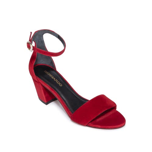 BERNARDO FOOTWEAR BERNARDO FOOTWEAR BOWIE ANKLE STRAP HEELED SANDAL
