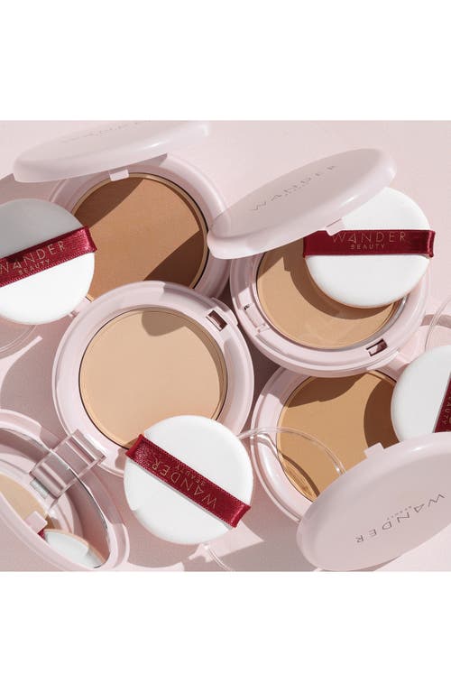 Shop Wander Beauty Wanderlust Full Coverage Powder Foundation In Golden Medium
