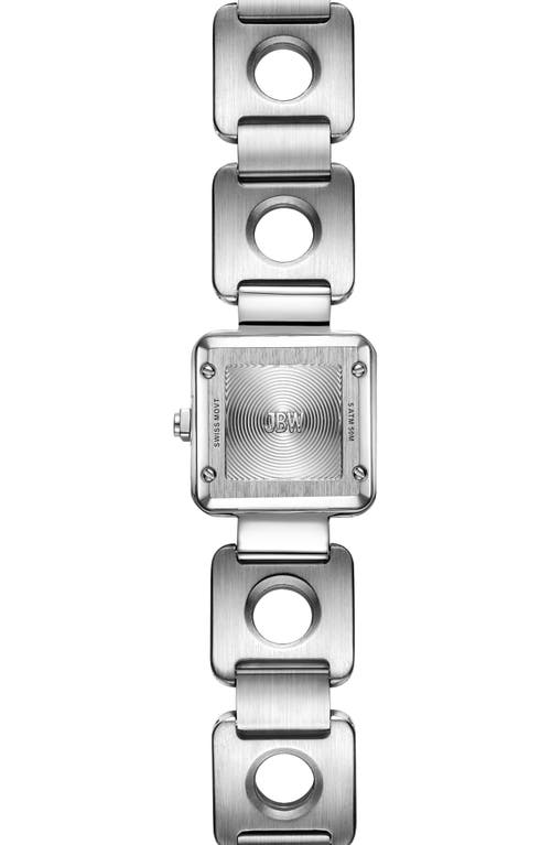Jbw Chasm Bracelet Watch, 22mm In Stainless Steel/silver/crystls