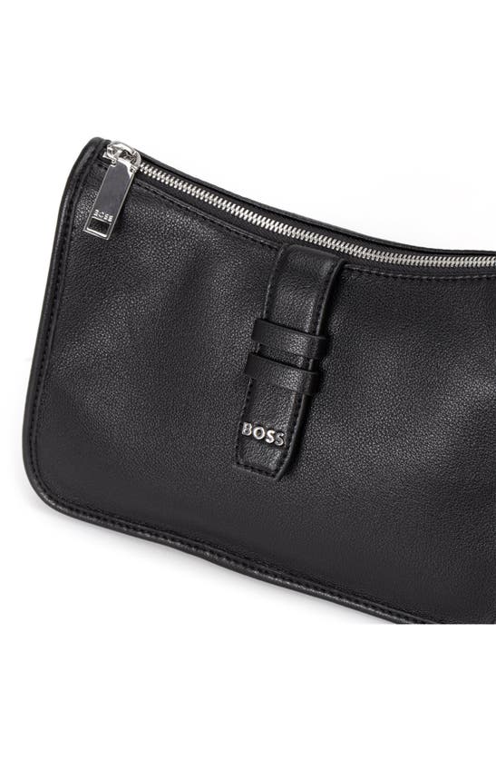 Shop Hugo Boss Boss Maddie Crossbody Bag In Black