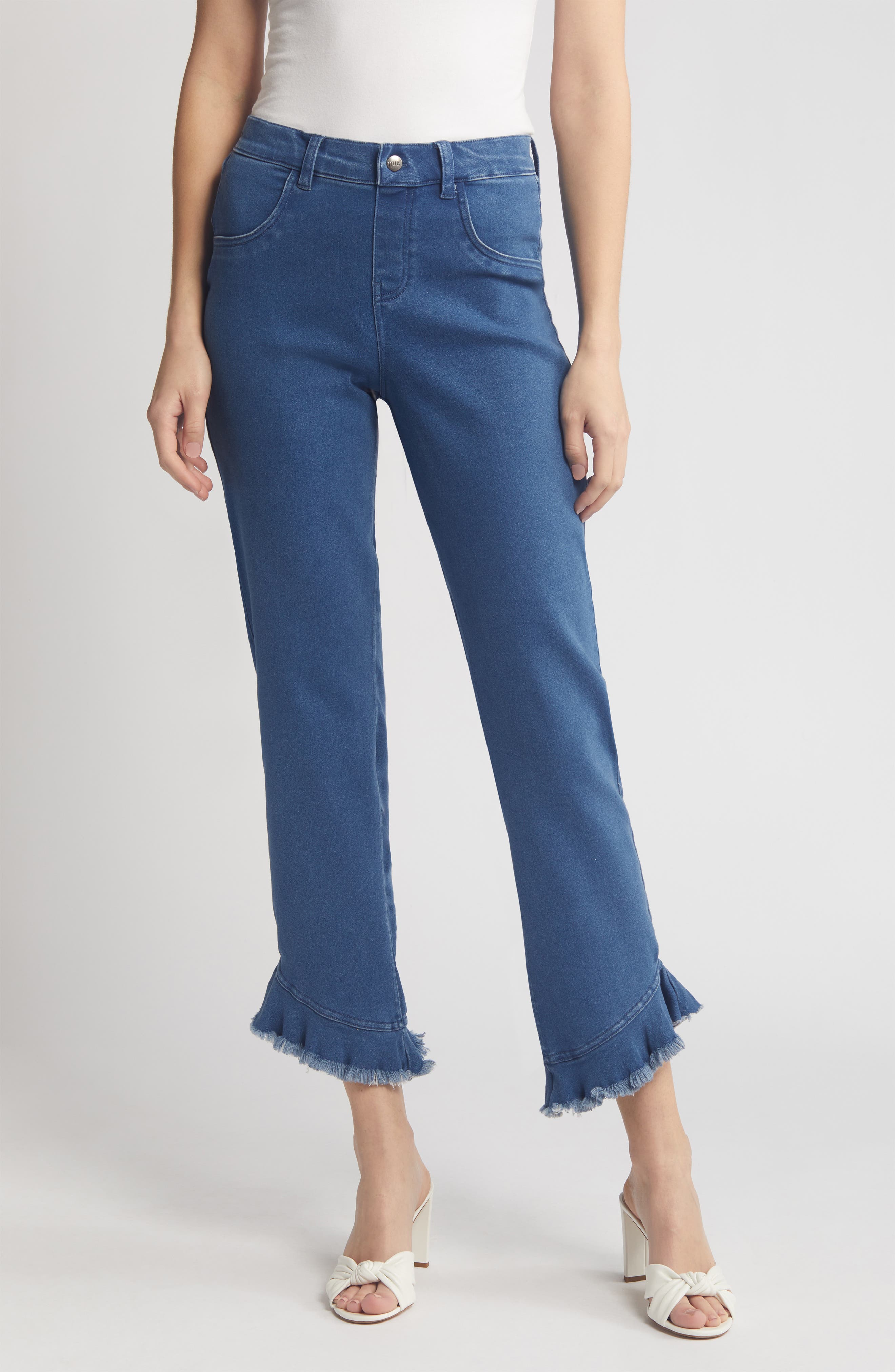 hue denim skimmer leggings