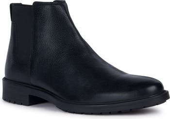 Geox Kapsian Water Resistant Leather Ankle Boot (Men) | Nordstrom