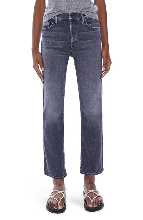 MOTHER The Tomcat High Waist Ankle Straight Leg Jeans in X Marks The Spot
