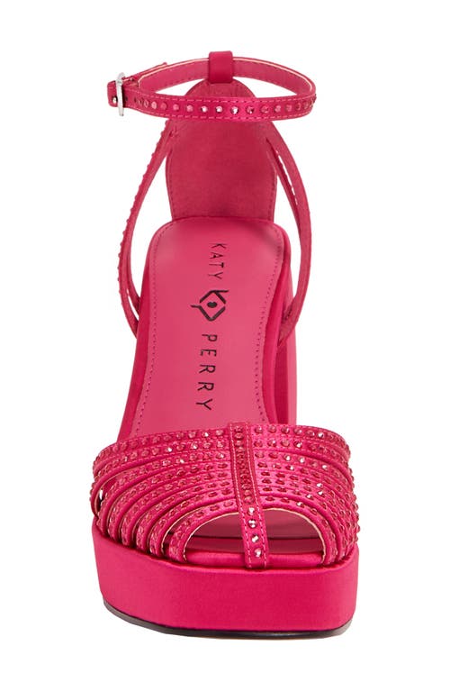 Katy Perry The Uplift Platform Sandal In Luminous Pink
