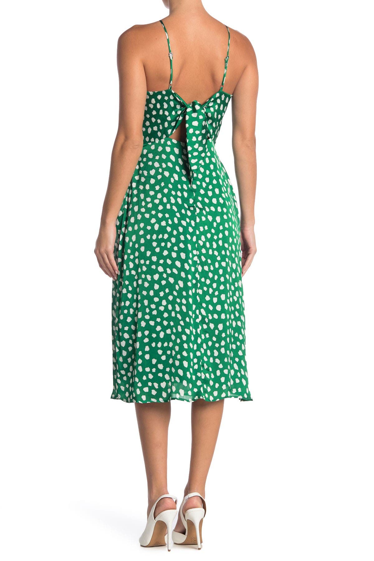 Betsey Johnson | Polka Dot Midi Dress | Nordstrom Rack