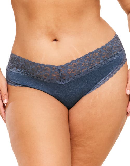 Shop Adore Me Mackena Cheeky Panties In Dark Blue