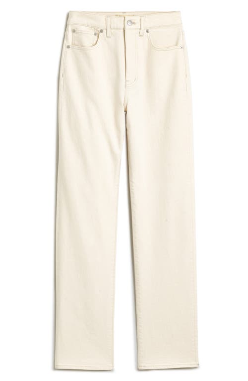 Madewell The Curvy '90s Straight Leg Jeans Vintage Canvas at Nordstrom
