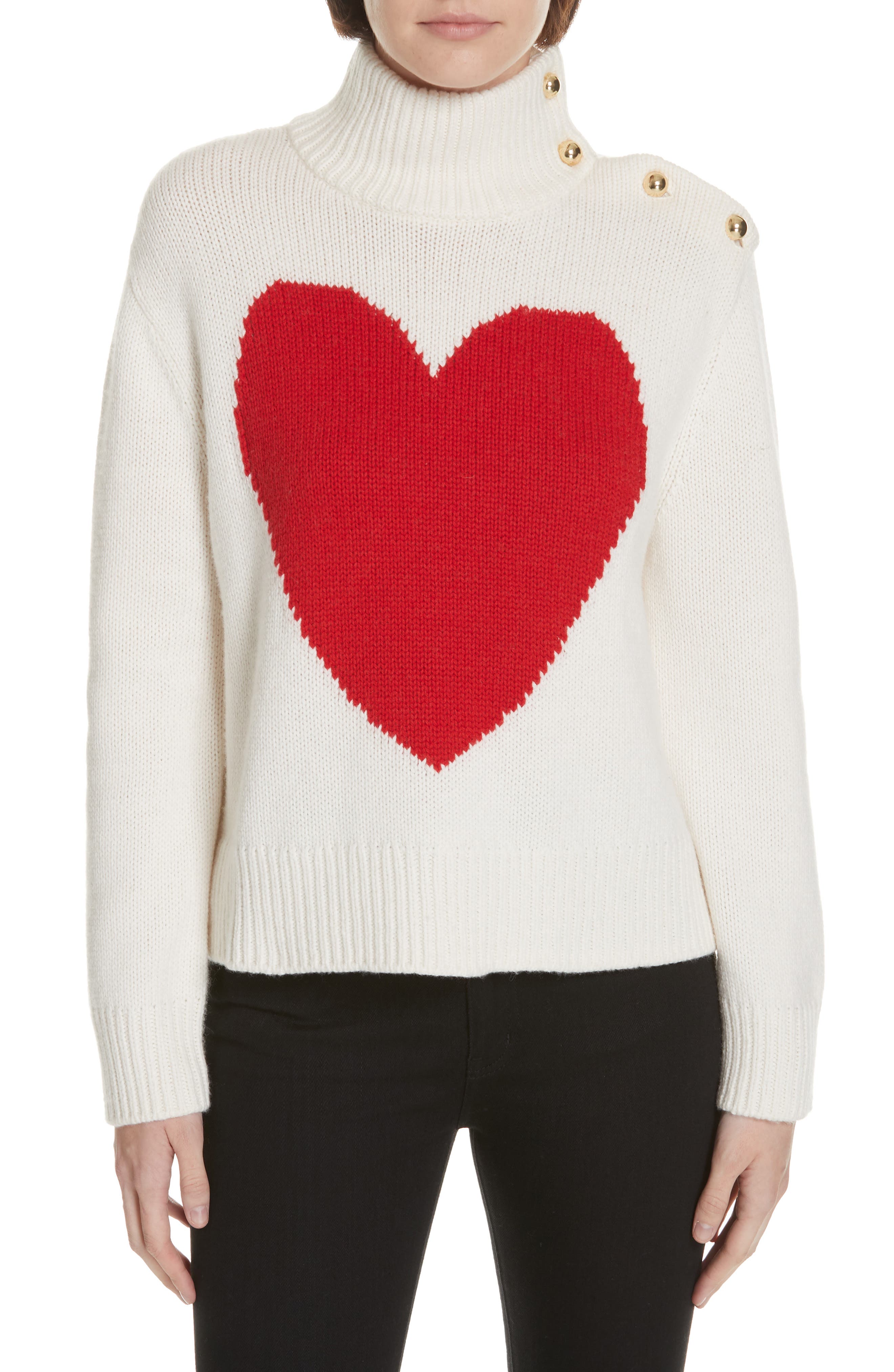 kate spade heart sweatshirt