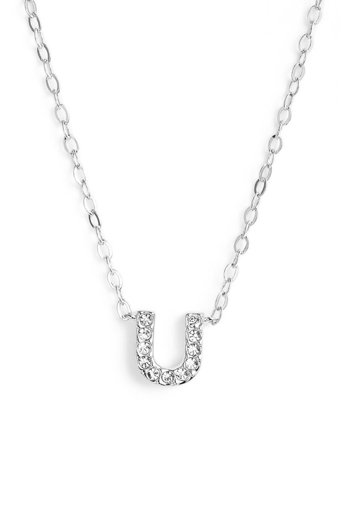 Nadri Initial Pendant Necklace | Nordstrom