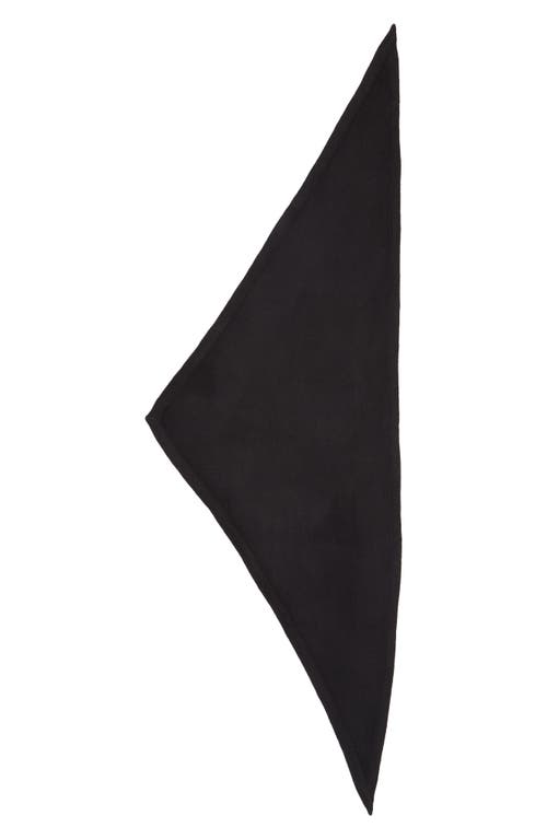 Shop Totême Toteme Wool & Cashmere Scarf In Black