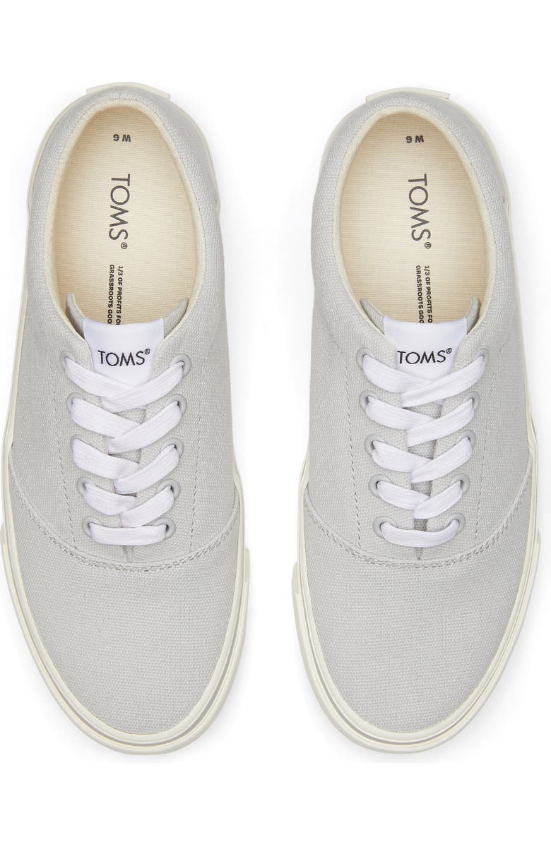 TOMS Fenix Canvas Lace-Up Sneaker, Alternate, color,