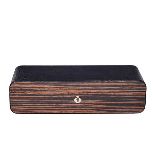 Rapport London Mayfair Five Watch Box In Brown