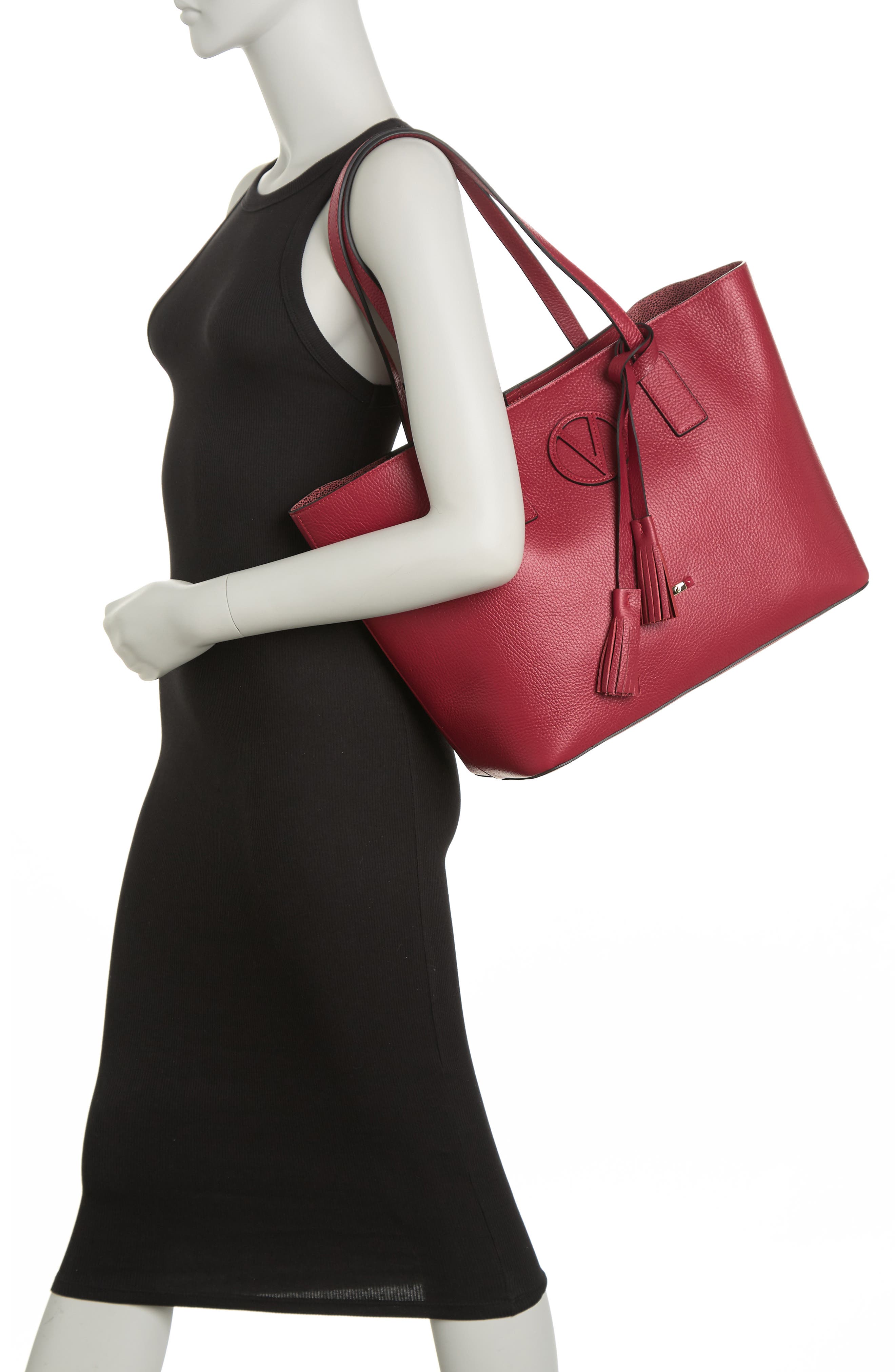 valentino soho leather tote