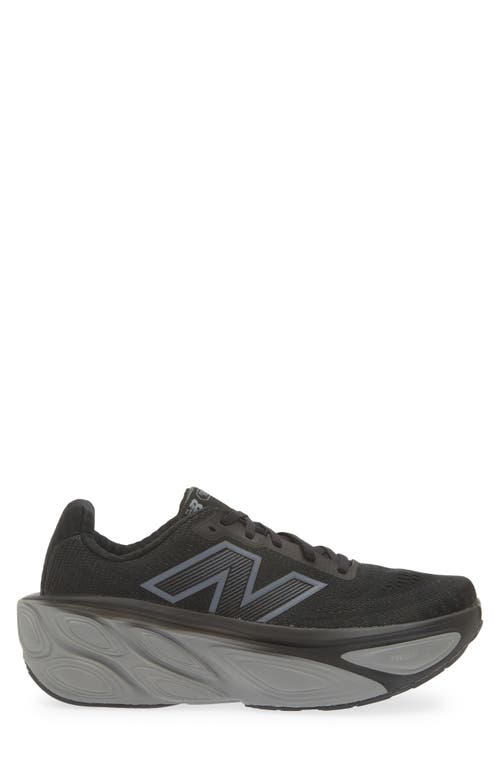 Shop New Balance Fresh Foam X More V5 Running Shoe In Black/linen