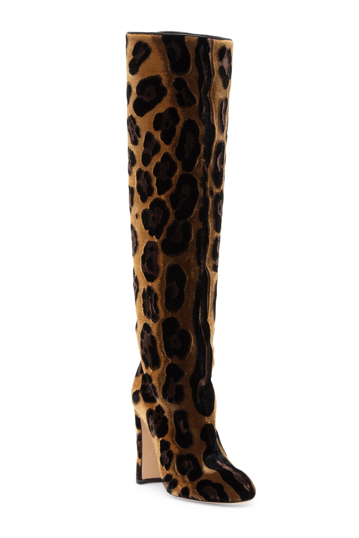 dolce gabbana leopard boots