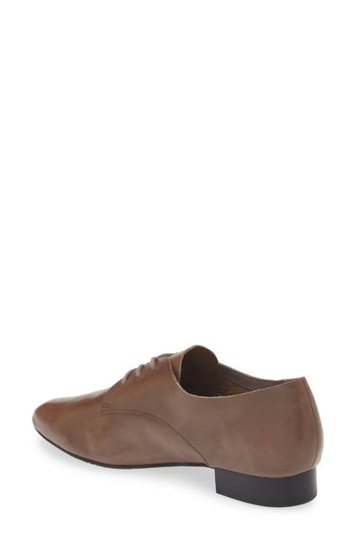 Shop Chocolat Blu Emil Derby In Grey Leather