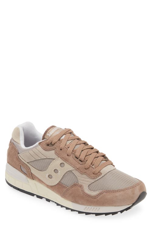 Shop Saucony Shadow 5000 Essential Sneaker In Gravel/grey