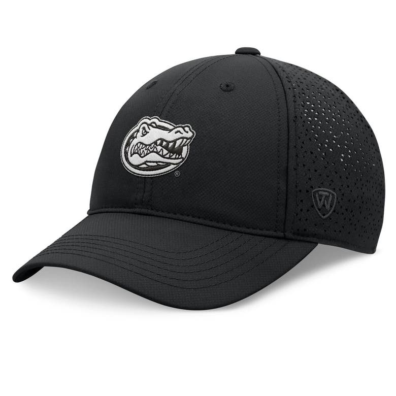 Shop Top Of The World Black Florida Gators Liquesce Trucker Adjustable Hat