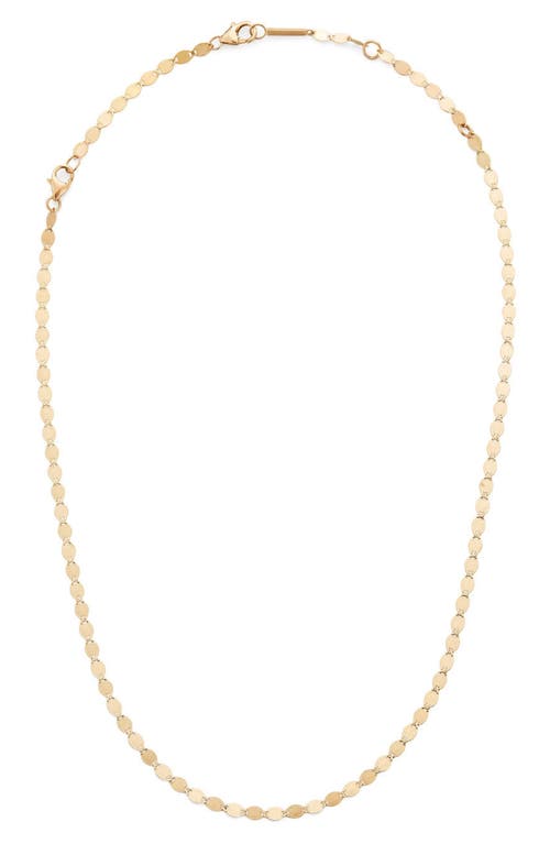 Lana Nude Chain Extender in Yellow Gold at Nordstrom, Size 2
