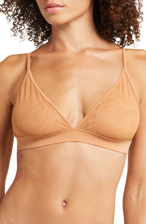 nude barre Mesh Wireless Bra 9Am at Nordstrom,