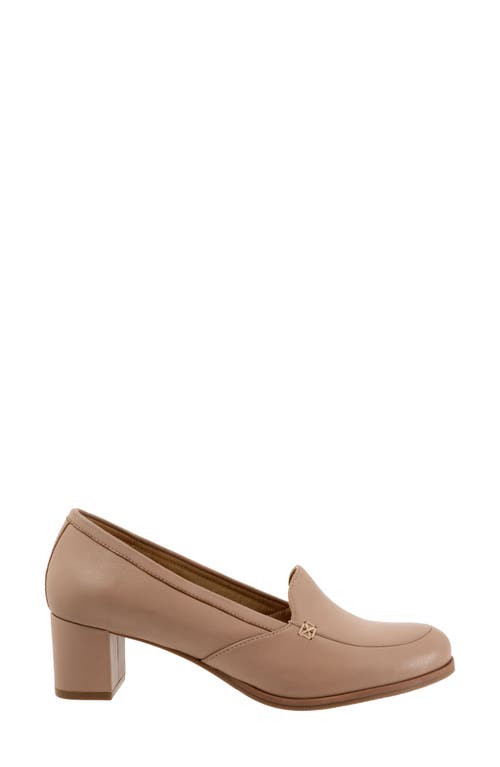 Shop Trotters Cassidy Loafer Pump In Taupe