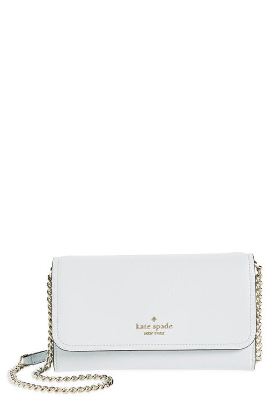 Kate Spade Cameron Wallet On A Chain In White