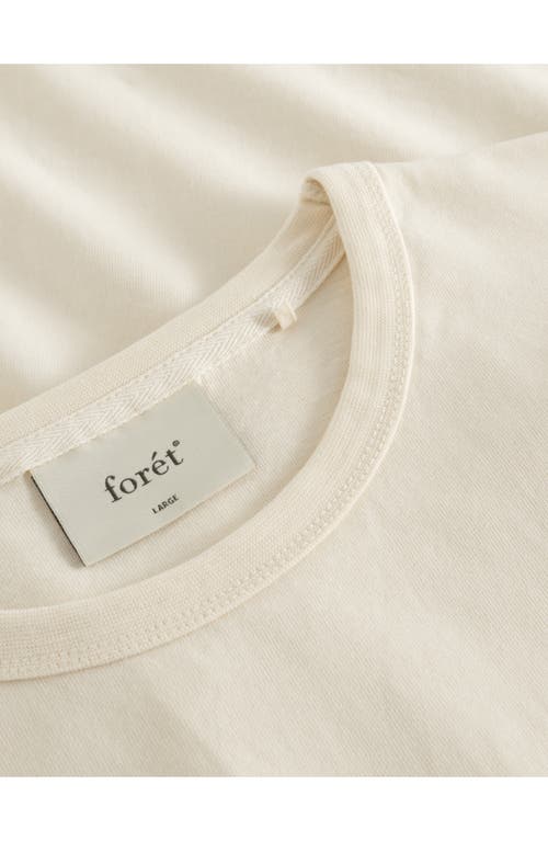 Shop Forét Foret Dream Organic Cotton Graphic T-shirt In Cloud