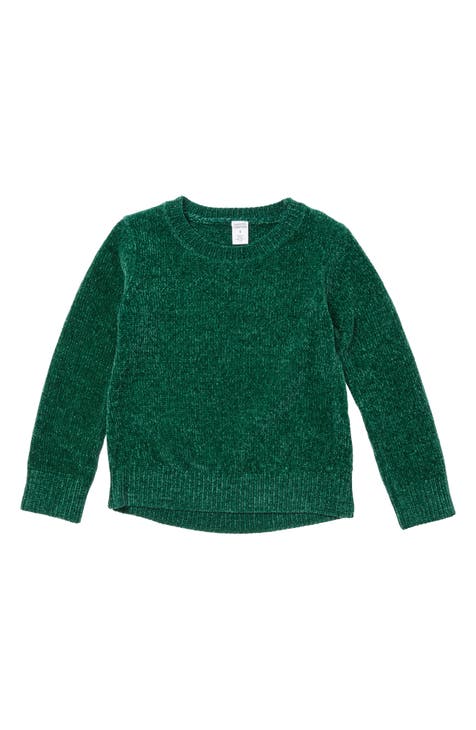 Chenille Sweater (Toddler & Little Girls)