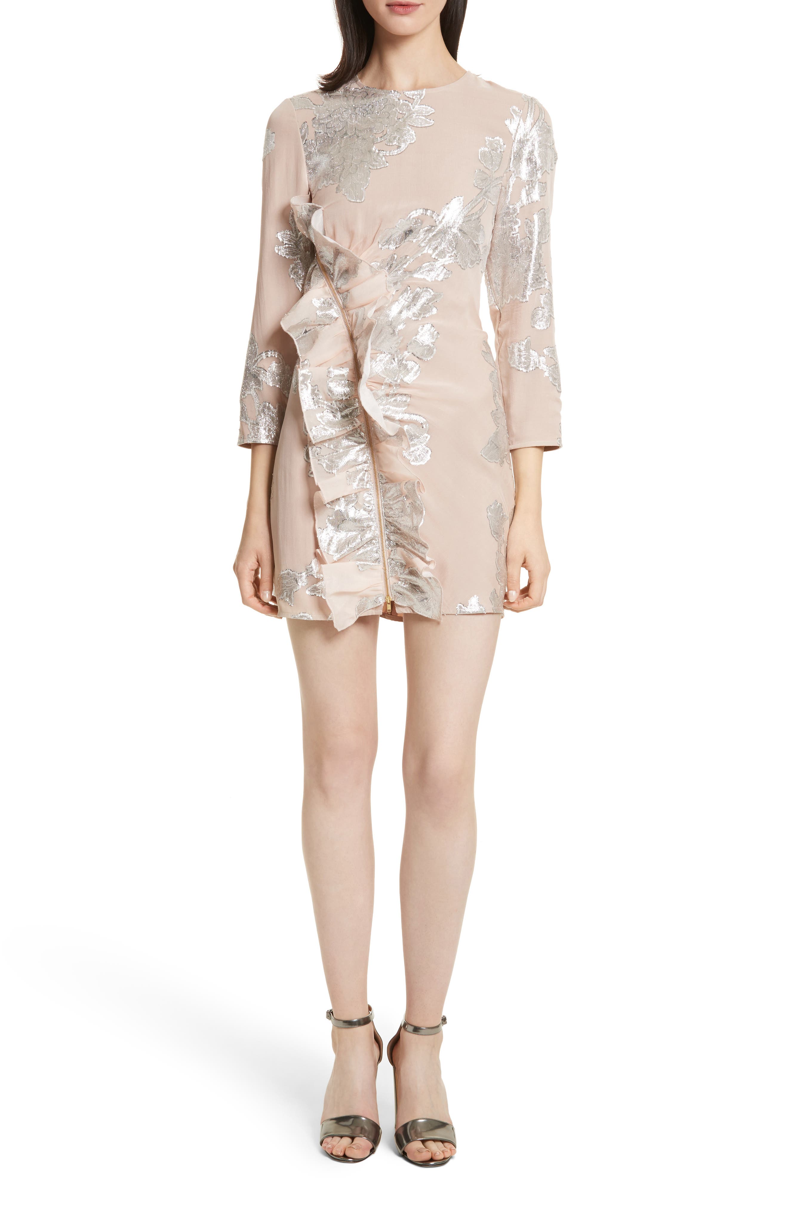 self portrait fil coupe dress