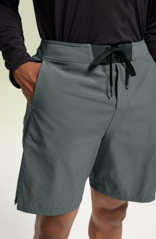 Shop On 2-in-1 Hybrid Performance Shorts In Lead