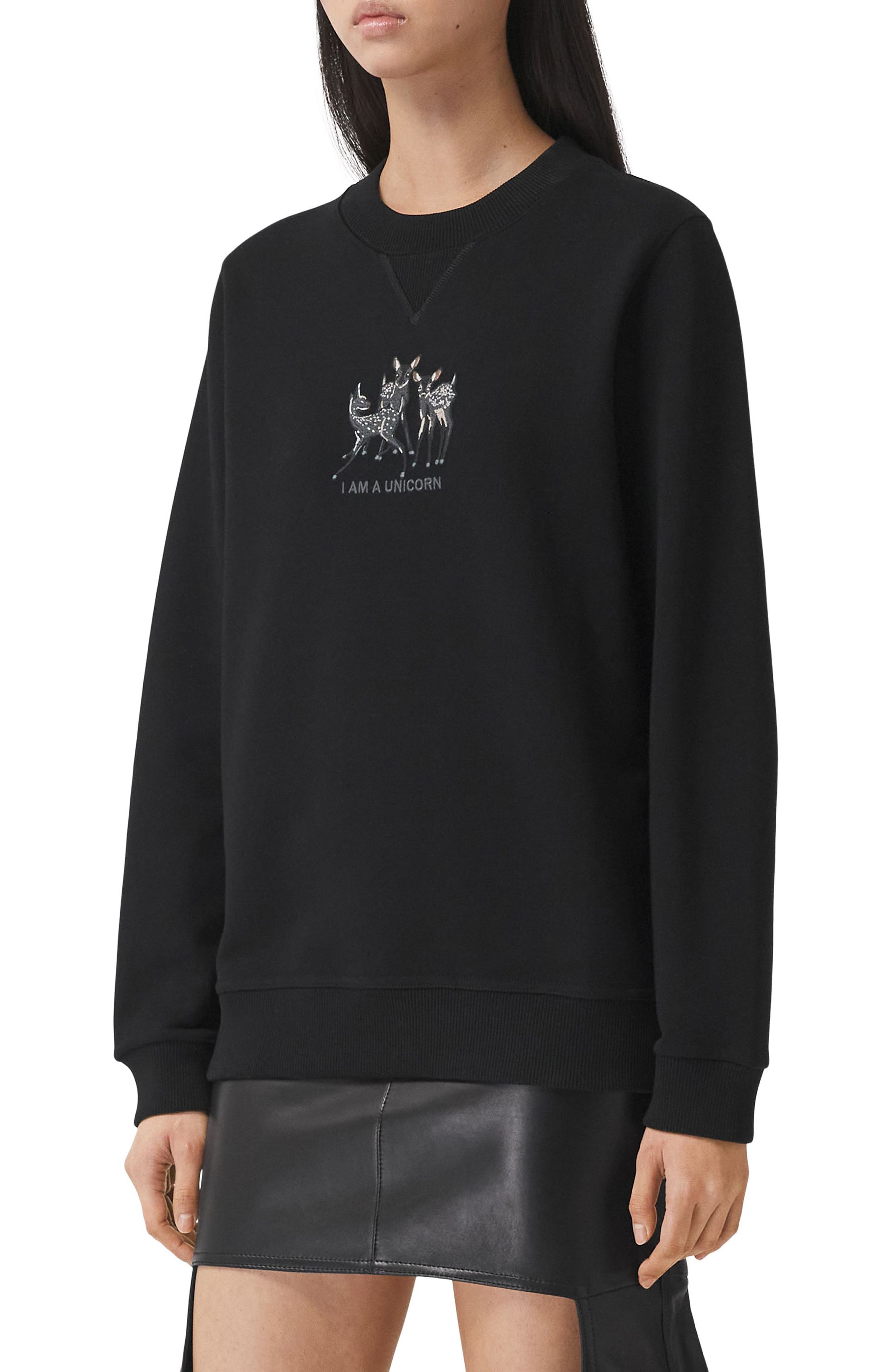 Burberry oversized cotton sweatshirt Clearance