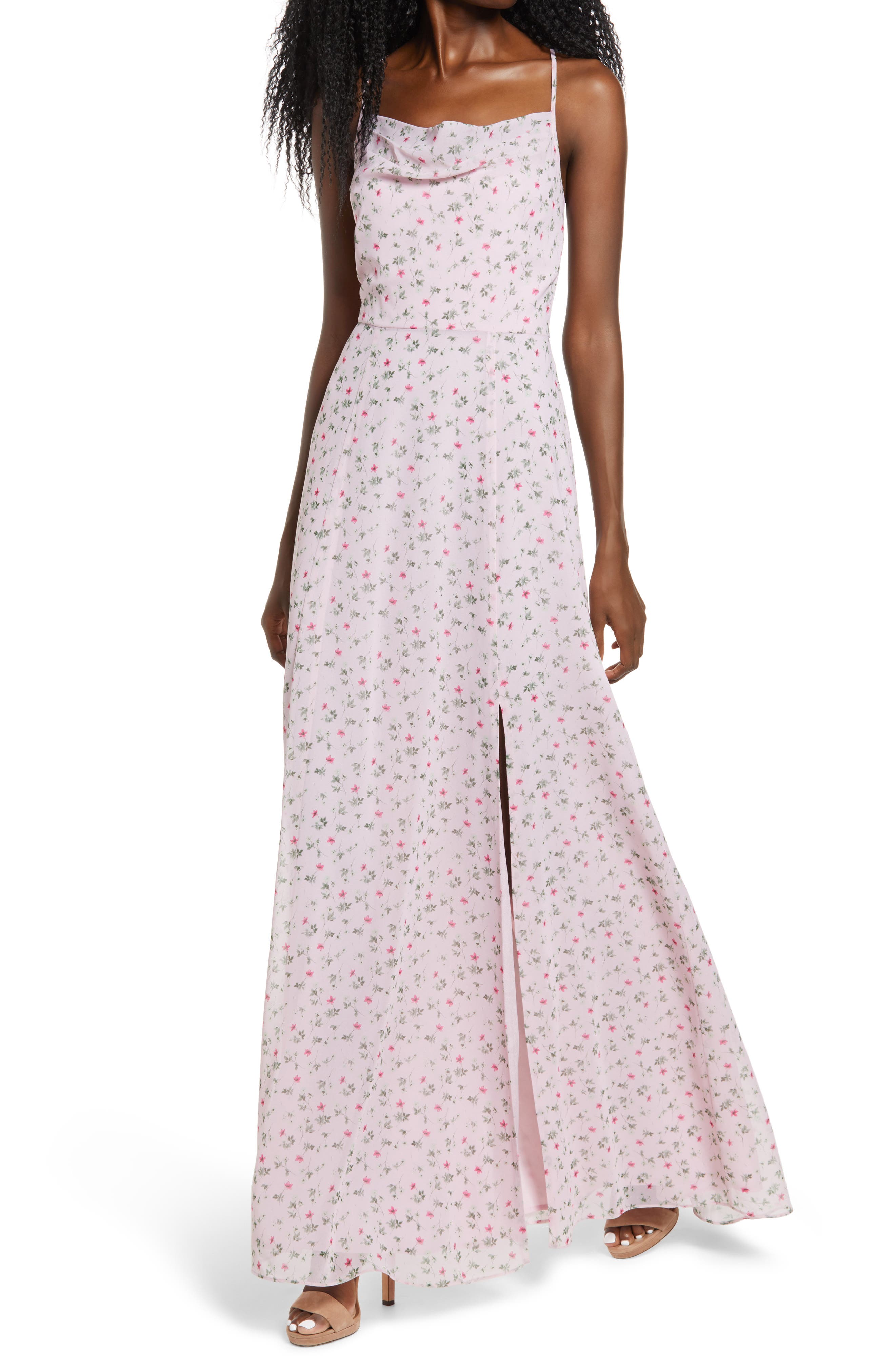 floral gown
