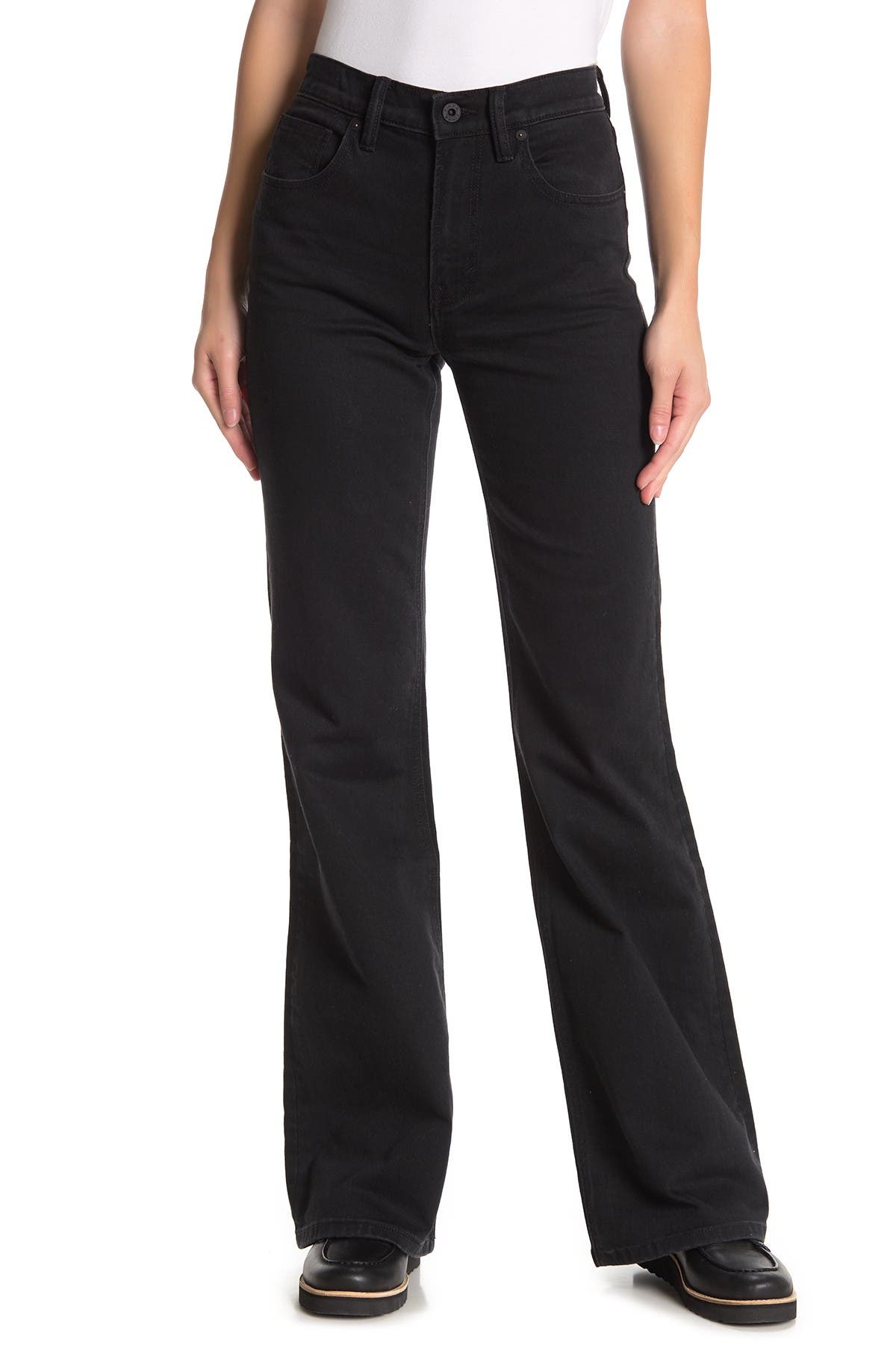 vince wide leg flare jeans