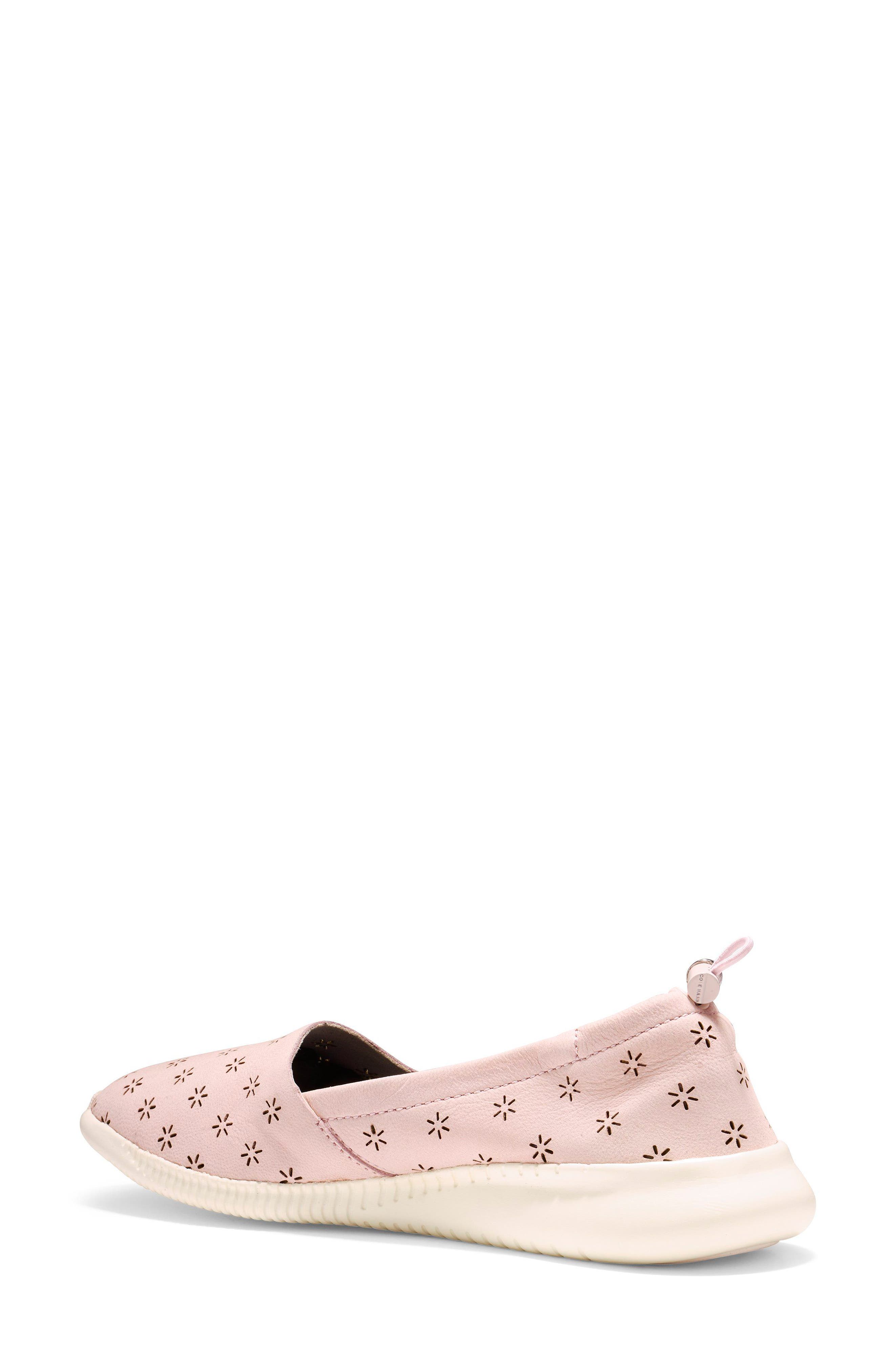 cole haan studiogrand perforated slip on sneaker