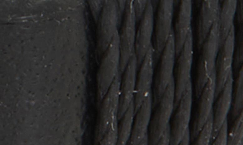 Caputo & Co Leather Bracelet In Black