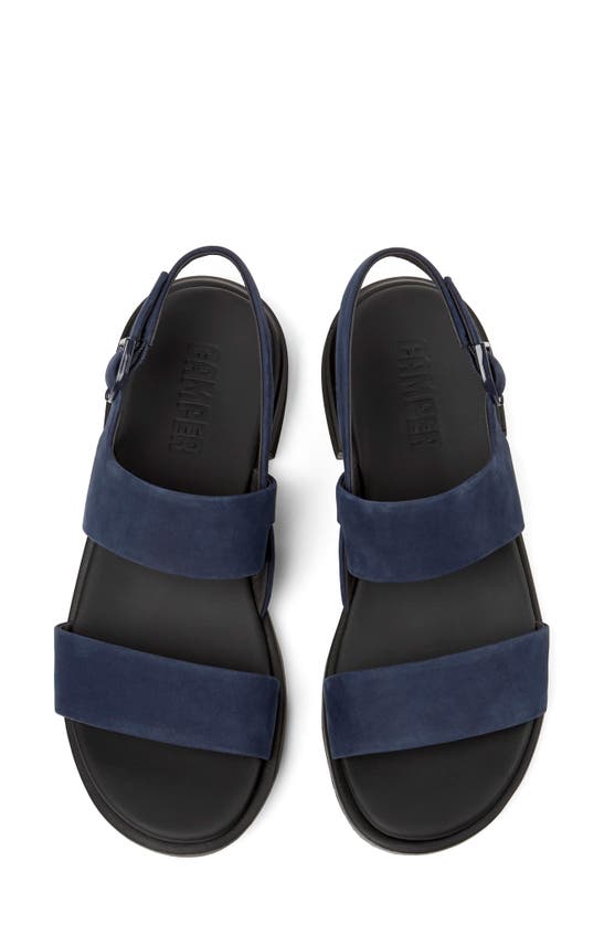 Camper Edy Slingback Sandal In Navy