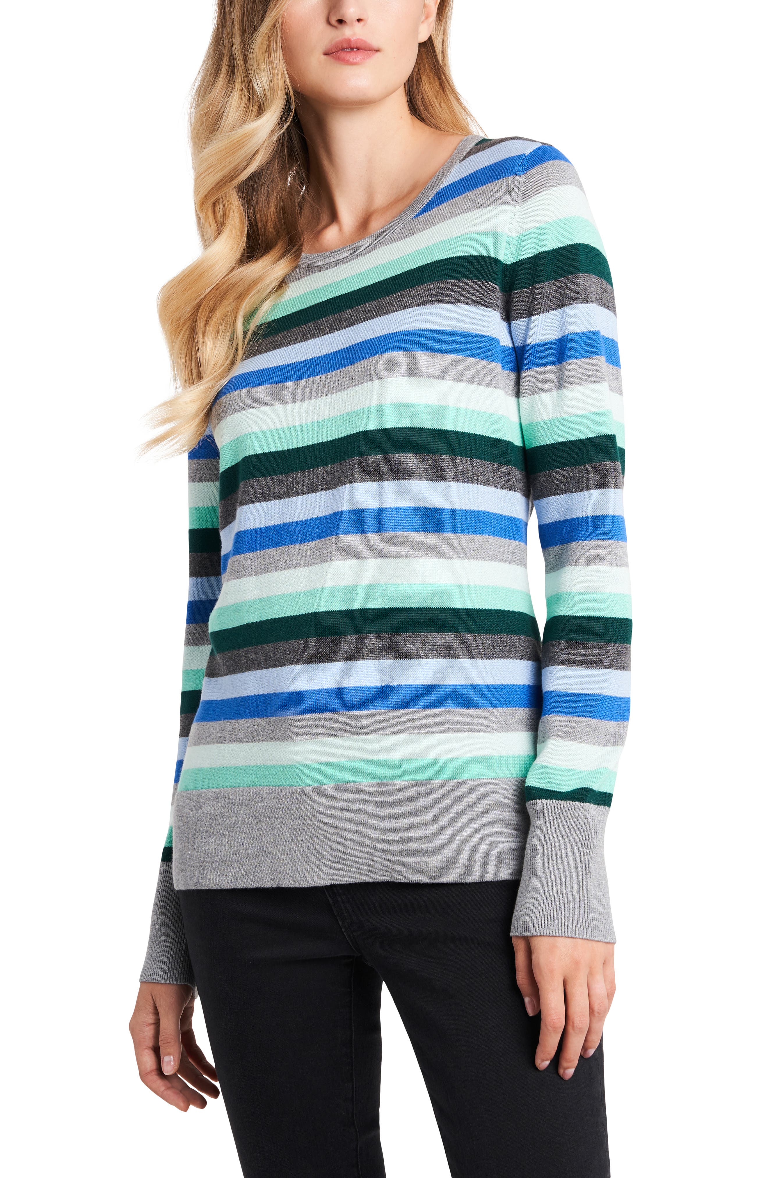 Vince Camuto | Striped Pullover Sweater | Nordstrom Rack