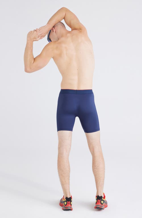 Saxx Assorted 3-pack Slim Fit Multi-sport Mesh Boxer Briefs In Wavelength/navy/black