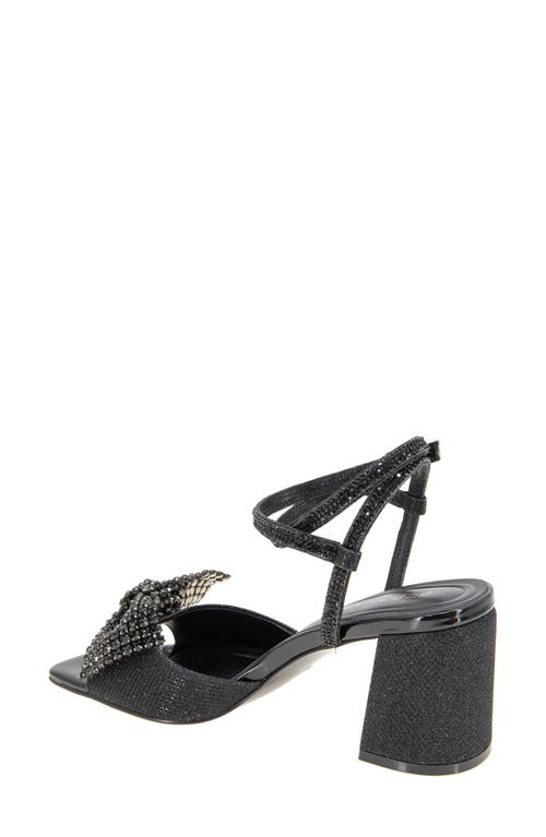 Shop Bcbg Tawny Ankle Strap Sandal In Black