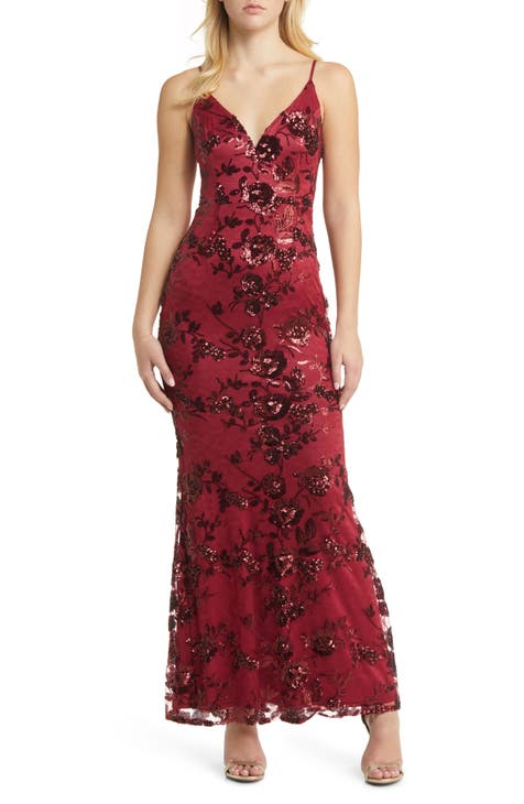 Nordstrom red hotsell floral dress